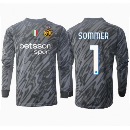 Fotballdrakt Herre Inter Milan Yann Sommer #1 Keeper Tredjedrakt 2024-25 Langermet